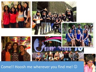 Come!! Hoosh me wherever you find me! ?
 