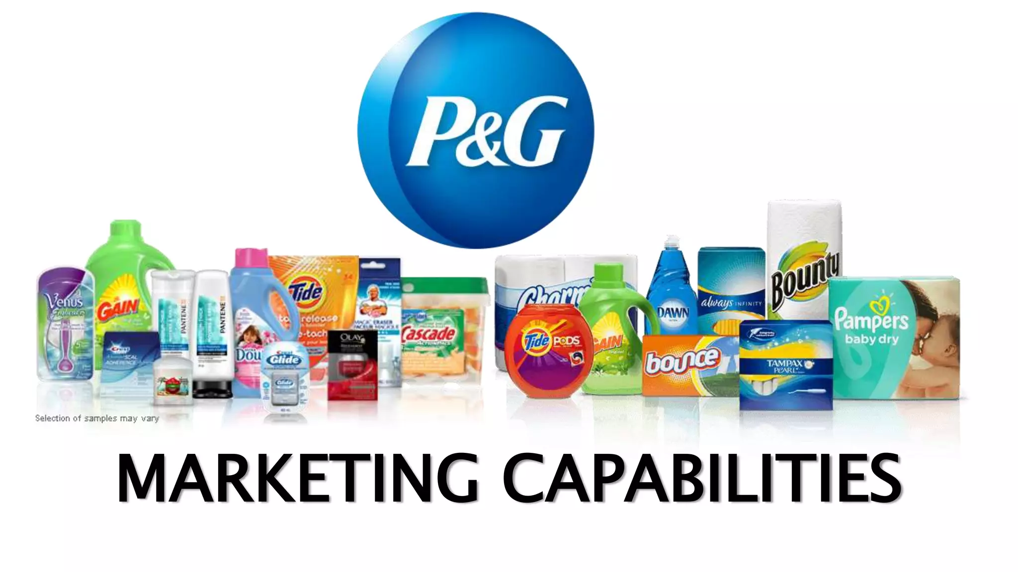 MARKETING CAPABILITIES
 