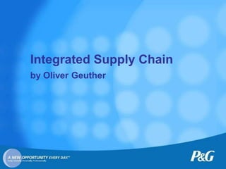 Integrated Supply Chain
by Oliver Geuther
 
