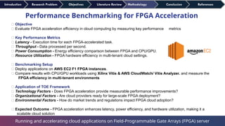 Fecap Array Benchmarking RUNNING AND ACCELATING CLOUD APPLICATIONS ON FIELD PROGRAMABLE GRATE ...