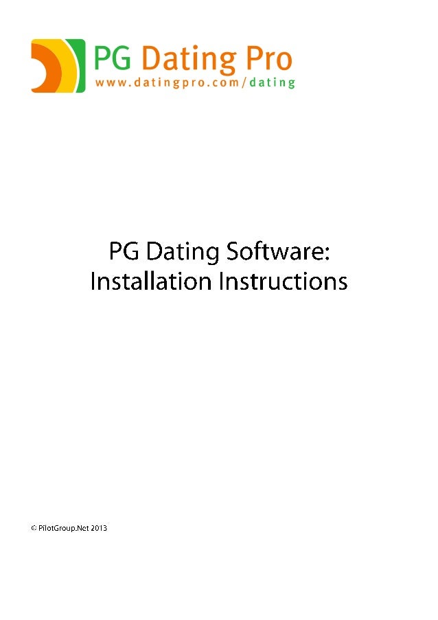 PG dating ohjelmisto