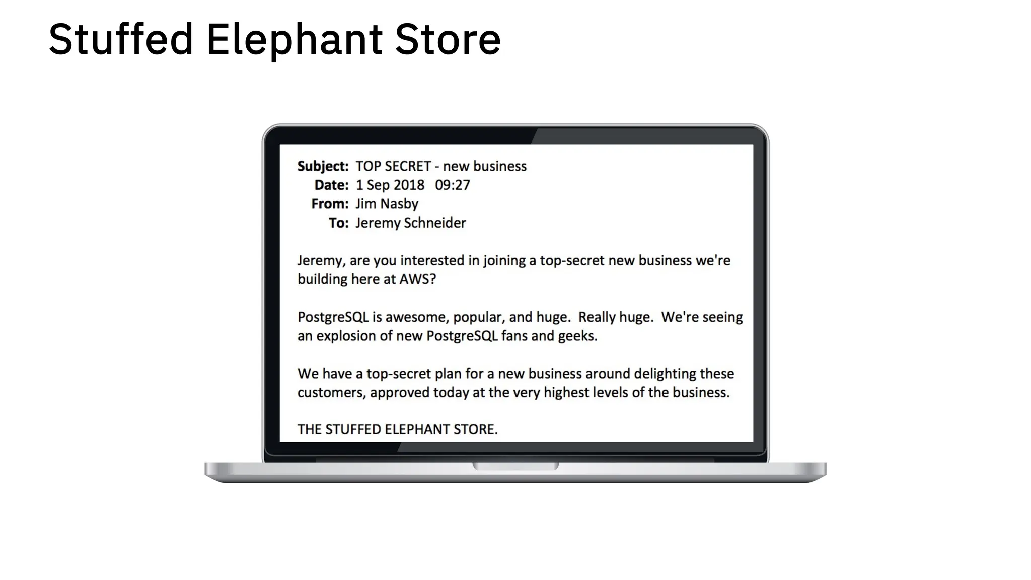 Stuffed Elephant Store
 