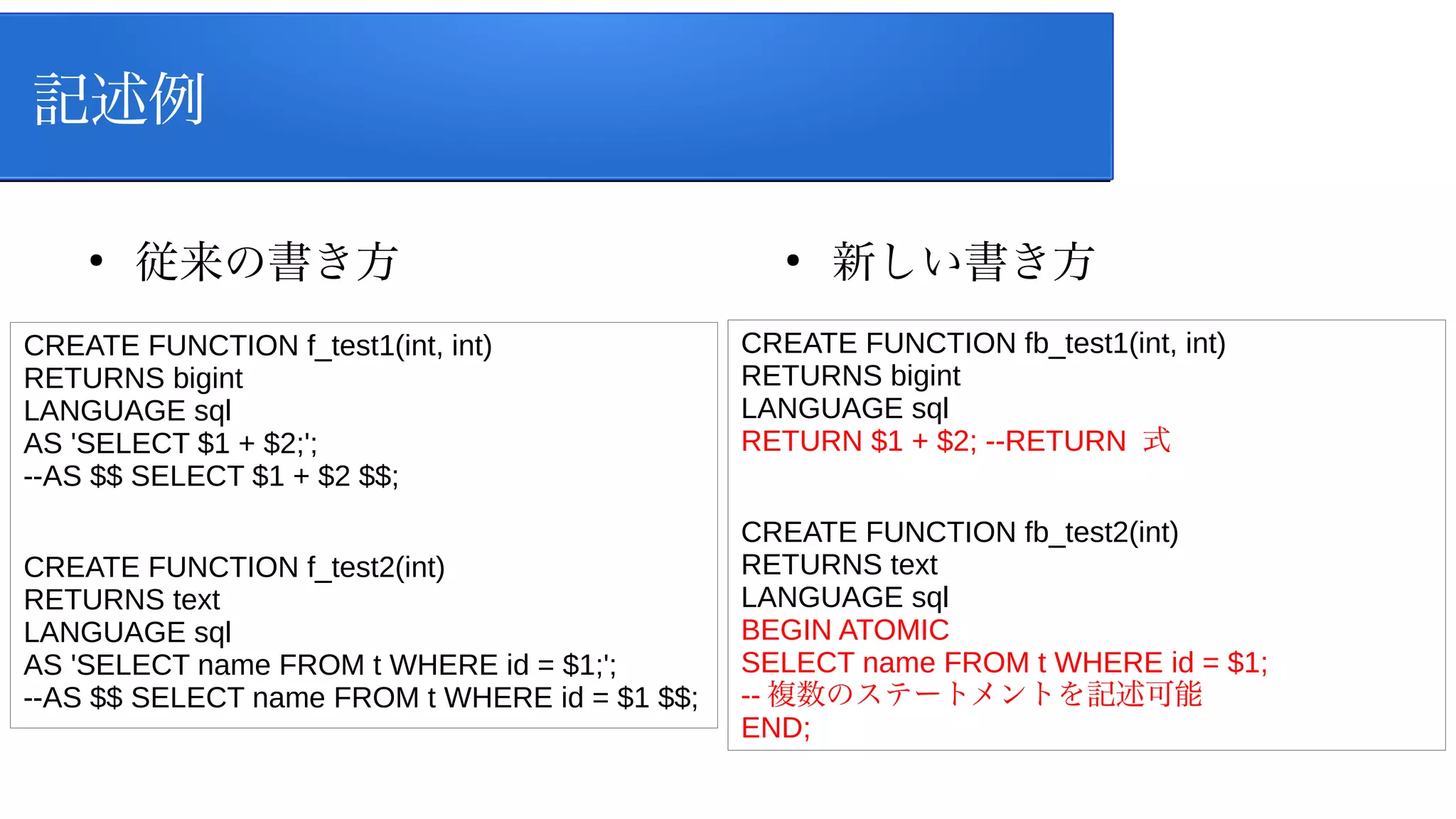 Pg14_sql_standard_function_body | PPT
