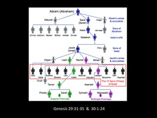 Genesis 29:31-35 & 30:1-24
 