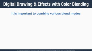 Decomposing Images into Layers with Advanced Color Blending [Pacific ...