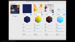 Yuki Koyama and Masataka Goto | Decomposing Images into Layers with Advanced Color Blending | Comput. Graph. Forum (Paciﬁc...