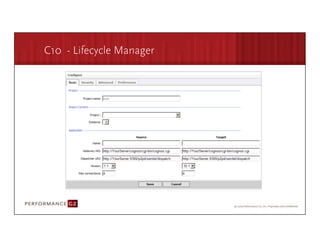 C10 - Lifecycle Manager




                                Source: DataNova Software




9/2/09	
  
 