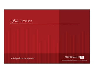 Q&A Session




 info@performanceg2.com
9/2/09	
  
 