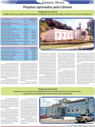 Jornal da Câmara Municipal de Caxambu
 