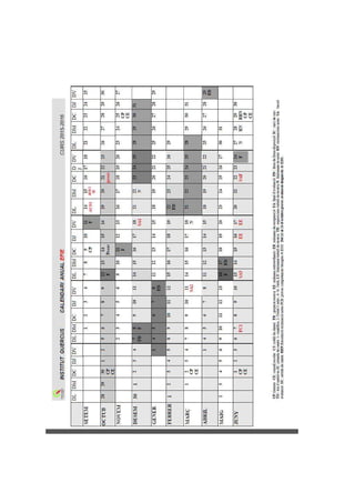 INSTITUT QUERCUS Sant Joan de Vilatorrada
PLA ANUAL
Curs 2015-2016
Codi : PA
Elaborat per: Equip directiu
Aprovat per CE: 30 de setembre de 2015
Rev. : 9.3
Data :
30/09/15
Pàgina:
7/ 50
Propostes des de les àrees degut als resultats de les proves de competències
bàsiques:
LLENGUA CATALANA:
Hem seguit progressant per sobre de la mitjana de Catalunya després de la introducció de
millores que vam iniciar el curs passat: treballar més les redaccions, fer exercicis preparatoris de
la prova de competències, assegurar que tothom faci la redacció, incorporar la nota de la prova a
les notes finals.
Tot això s’ha aplicat tant a 3r d’ESO (acta 5 ) com a 4t ESO (ACTA 24).
Vam acordar de continuar en aquest camí.
LLENGUA CASTELLANA:
Continuarem en la mateixa línia de treball. Una proposta de millora: impartir l'hora de lectura de
castellà a 4t.
MATEMÀTIQUES
Hem incentivat el treball de les competències bàsiques a classe, treballant un dossier amb
exàmens d’anys anteriors i tenint en compte la seva valoració en la nota del 2n trimestre.
A partir dels resultats obtinguts en les proves fetes aquest curs, s’afegirà a la nota del tercer
trimestre una puntuació proporcional que arribarà a un punt com a màxim.
Valoració positiva i proposem la continuïtat.
LLENGUA ANGLESA
La valoració dels resultats de les proves de competències bàsiques en llengua anglesa del curs
2015 es recull en l'acta del 28 de maig de 2015:
Els resultats són bons i similars als de cursos anteriors, els grups B, C i D tenen uns resultats
força bons, però com sempre hi ha un gruix d'alumnat del grup A i d'Aula Oberta que fan baixar la
mitjana. Tot i així, estem una mica per sobre de la mitjana de Catalunya.
Observem una tendència a la millora en el “writing, que sembla confirmar que anem per el bon
camí amb les mesures que vam acordar fa dos cursos. Per això acordem mantenir el treball del
writing a tota l'ESO tal com hem començat a fer aquest curs i treballar amb més intensitat els
exercicis de reading a l'aula, també en els quatre cursos d'ESO.
 