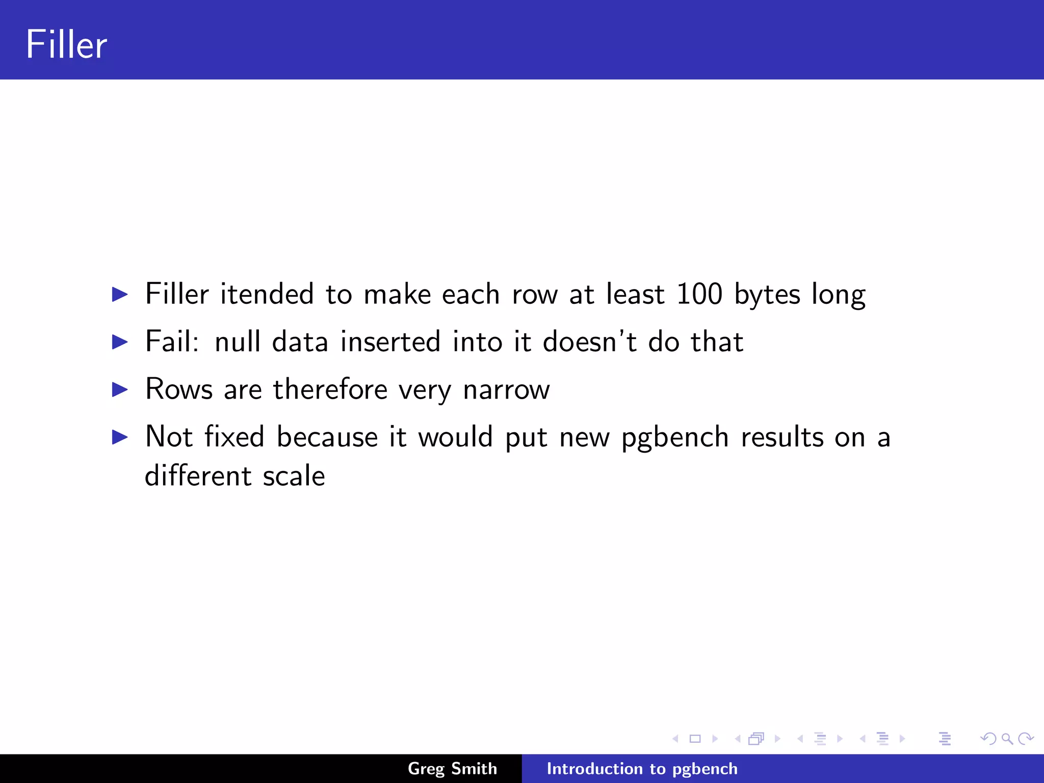 Introduction to PgBench