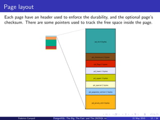 PostgreSQL, the big the fast and the (NOSQL on) Acid | PDF