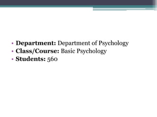 Communicates clear and high expectations to students. Adapted from Nicol and Macfarlane-Dick (2006) and Gibbs and Simpson (2004)