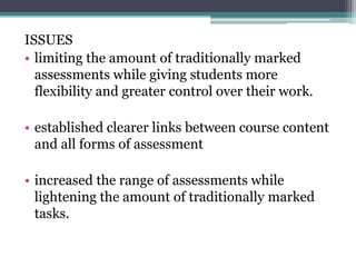 Provide opportunities to apply what is learned in new tasks 