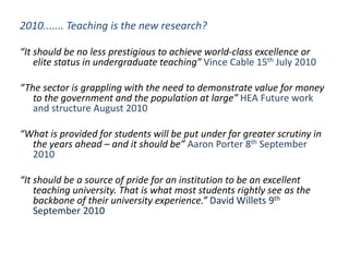 National Teaching Fellowship Scheme