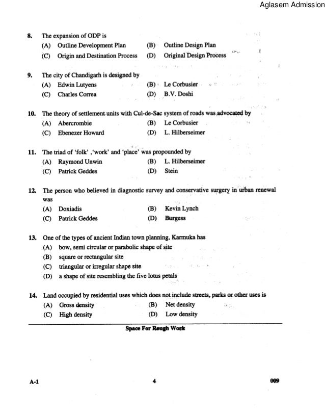 Architecture Design Question Paper pgcet architecture 2013 question paper Architecture Design Question Paper pgcet architecture 2013 question paper