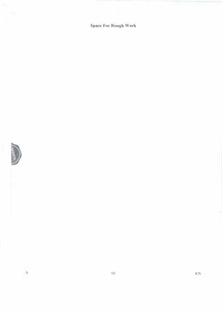 PGCET Environmental 2018 question paper