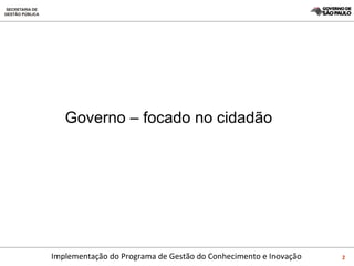 Governo – focado no cidadão 