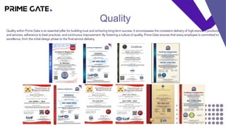 Prime Gate Company Profile: Integrated IT, Telecom, and Power Solutions ...