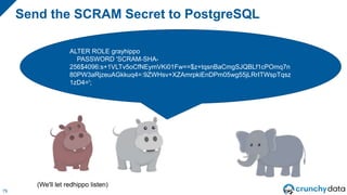 Get Your Insecure PostgreSQL Passwords to SCRAM