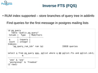 Better Full Text Search in PostgreSQL Slide 28