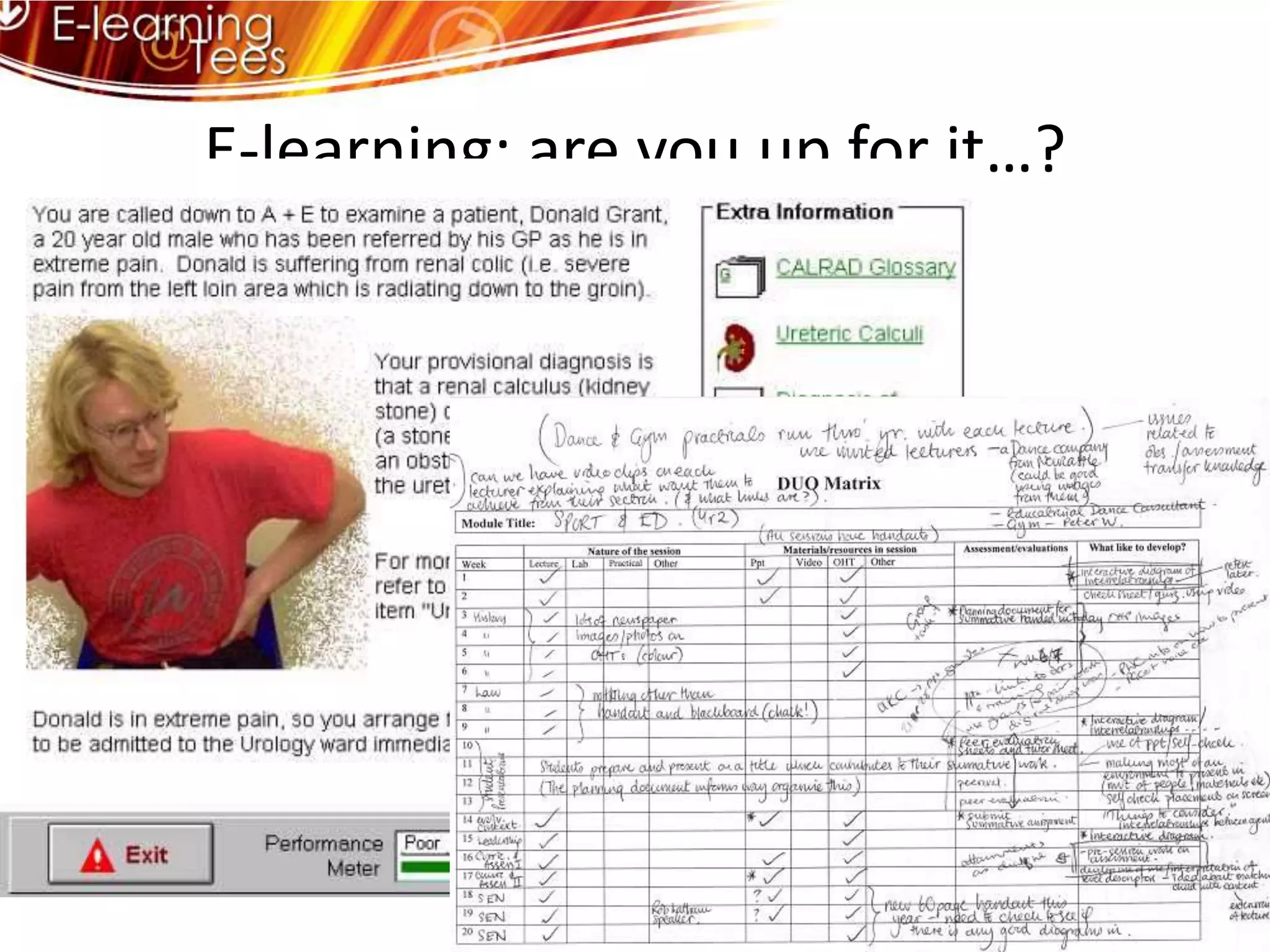 E-learning: are you up for it…?