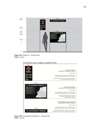 326
Figura 301: Padrão 02 – Solução Final
Fonte: a autora
Os elementos que compões o padrão 02 são:
Figura 302: Composição do Padrão 02 – Solução Final
Fonte: a autora
 