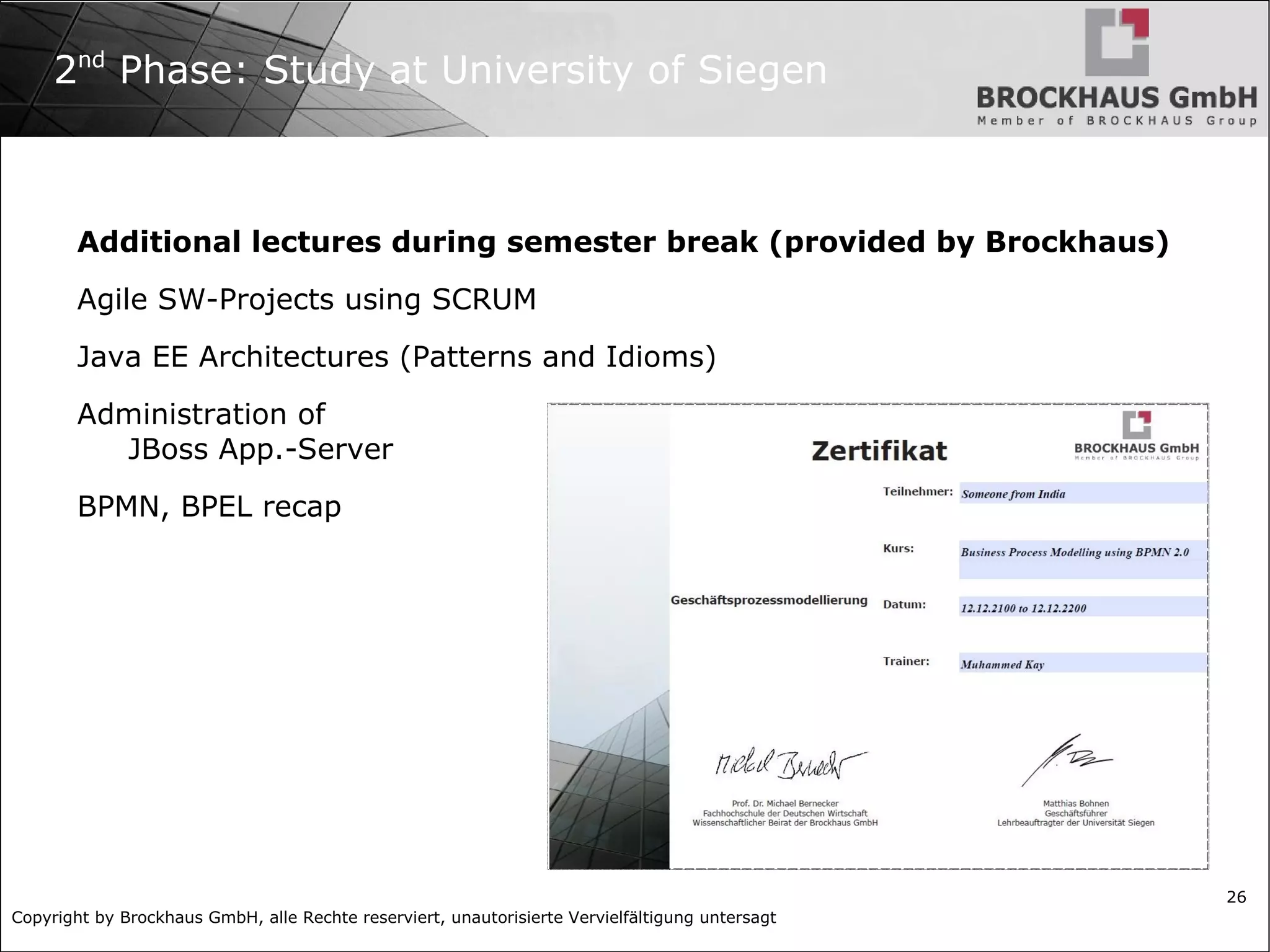 100% privately owned, approx. 20% of shares  hold by employees 