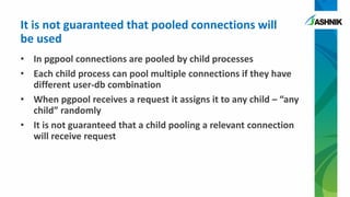 Why we love pgpool-II and why we hate it! | PDF