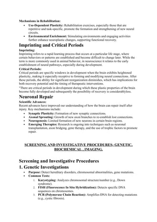 Childhood illness and diseases, early intervention, rationale ...