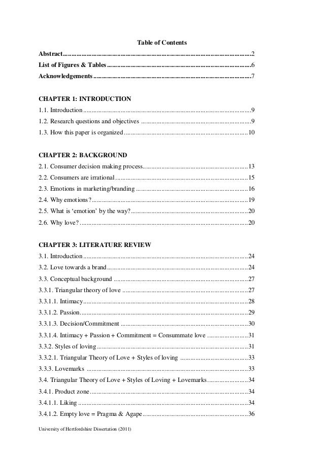 Sample essay structure