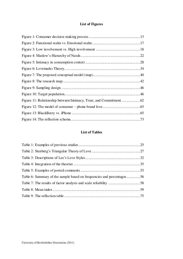Dissertation overview
