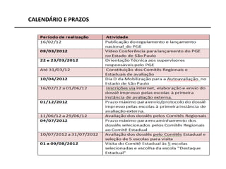 CALENDÁRIO E PRAZOS




                      27
 