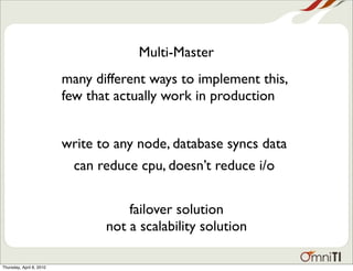 Database Scalability Patterns | PDF
