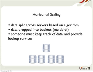 Database Scalability Patterns | PDF