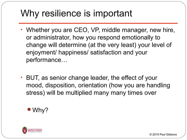 Introduction to Change Management for MBAs | PPT