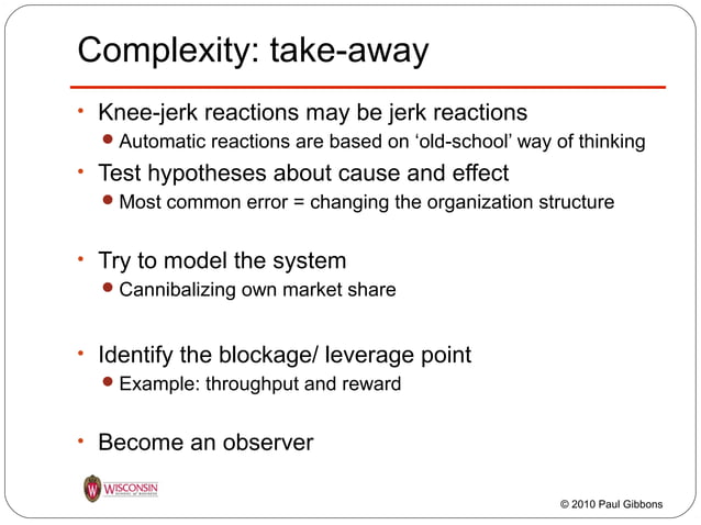 Introduction to Change Management for MBAs | PPT