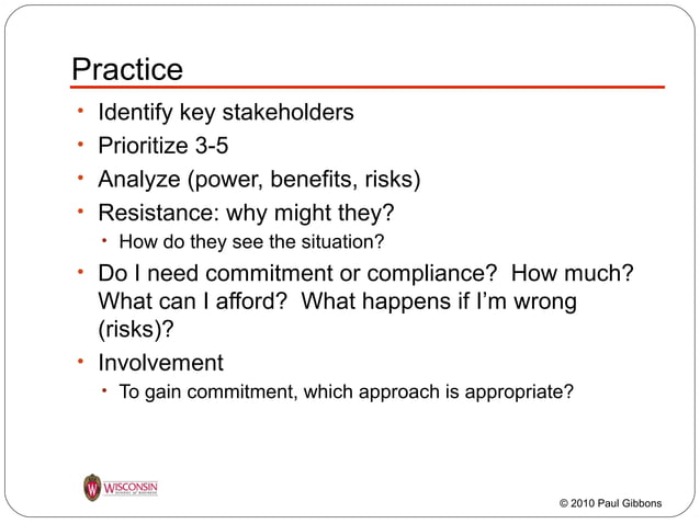 Introduction to Change Management for MBAs | PPT