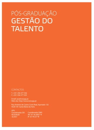 Pós Graduação em Gestão do Talento