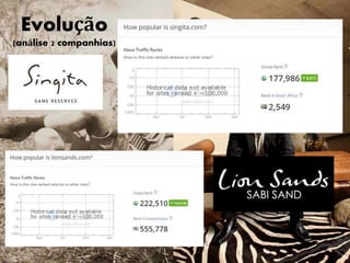 Evolução
(análise 2 companhias)
 