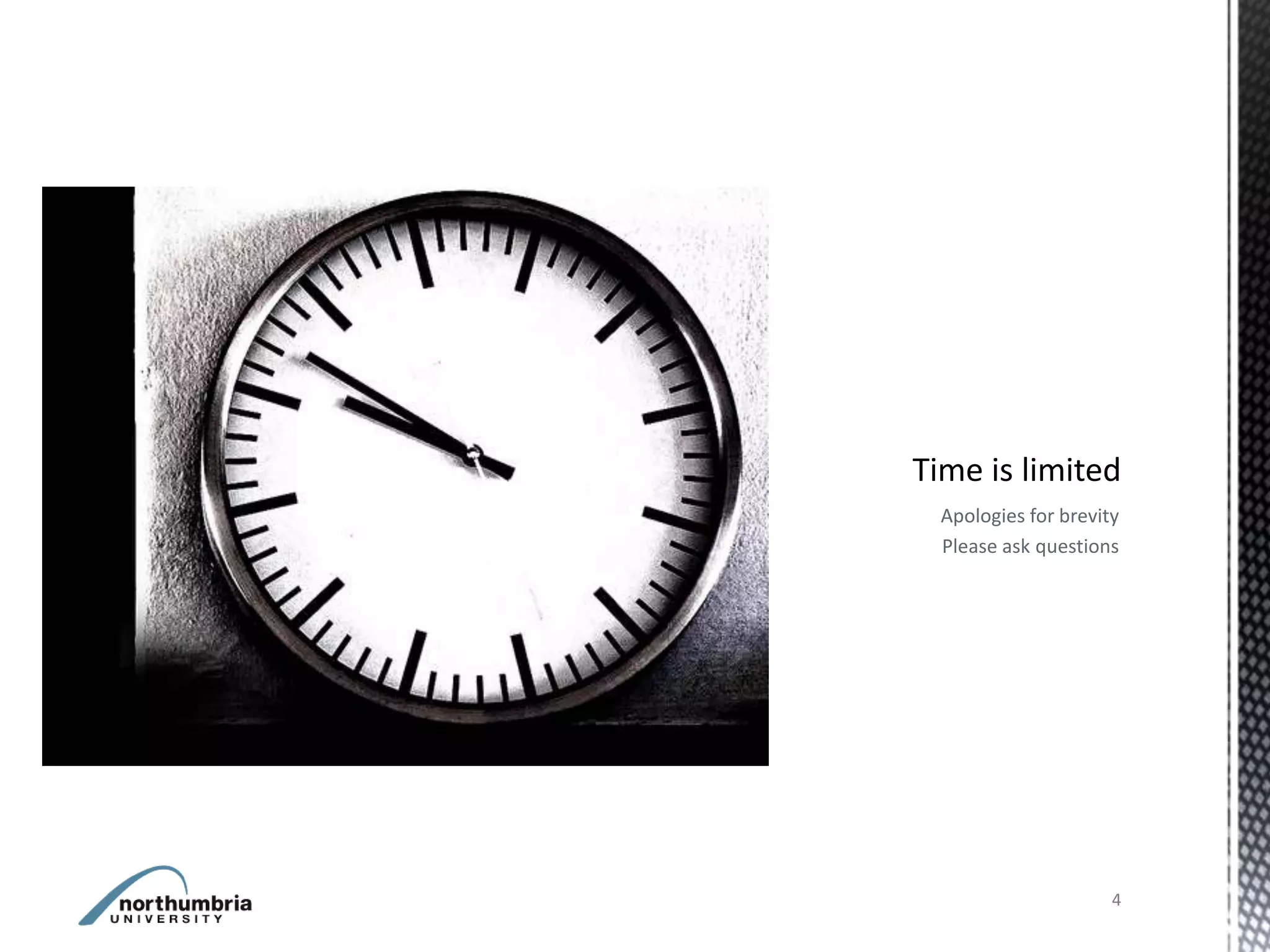 Apologies for brevity
Please ask questions




                    4
 