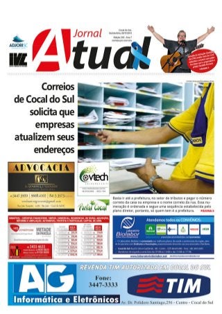 JORNAL ATUAL - 06-11-2014 - www.portalcocal.com.br