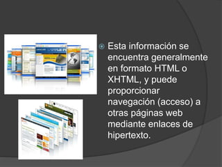 Formato Xhtml Páginas web introduccion | PPTX