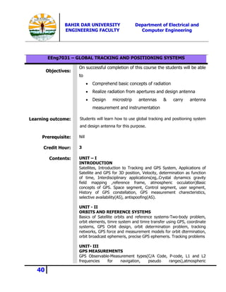 Pg in communication systems engineering carriculum | PDF