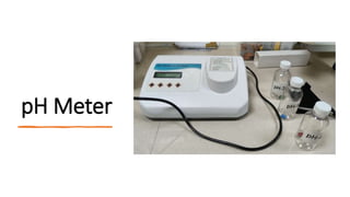 pH Meter
 