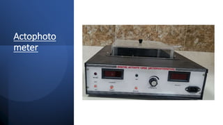 Actophoto
meter
 