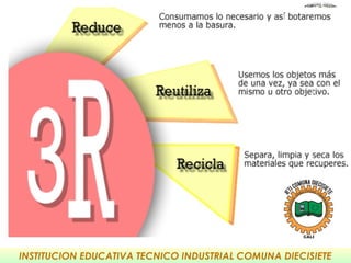 INSTITUCION EDUCATIVA TECNICO INDUSTRIAL COMUNA DIECISIETE
 