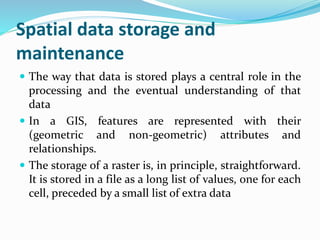 Principles of GIS unit 2 | PDF