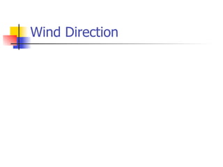 Wind Direction
 