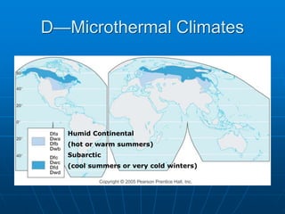 Physical Geography Lecture 10 - Global Climates 110916 | PPTX